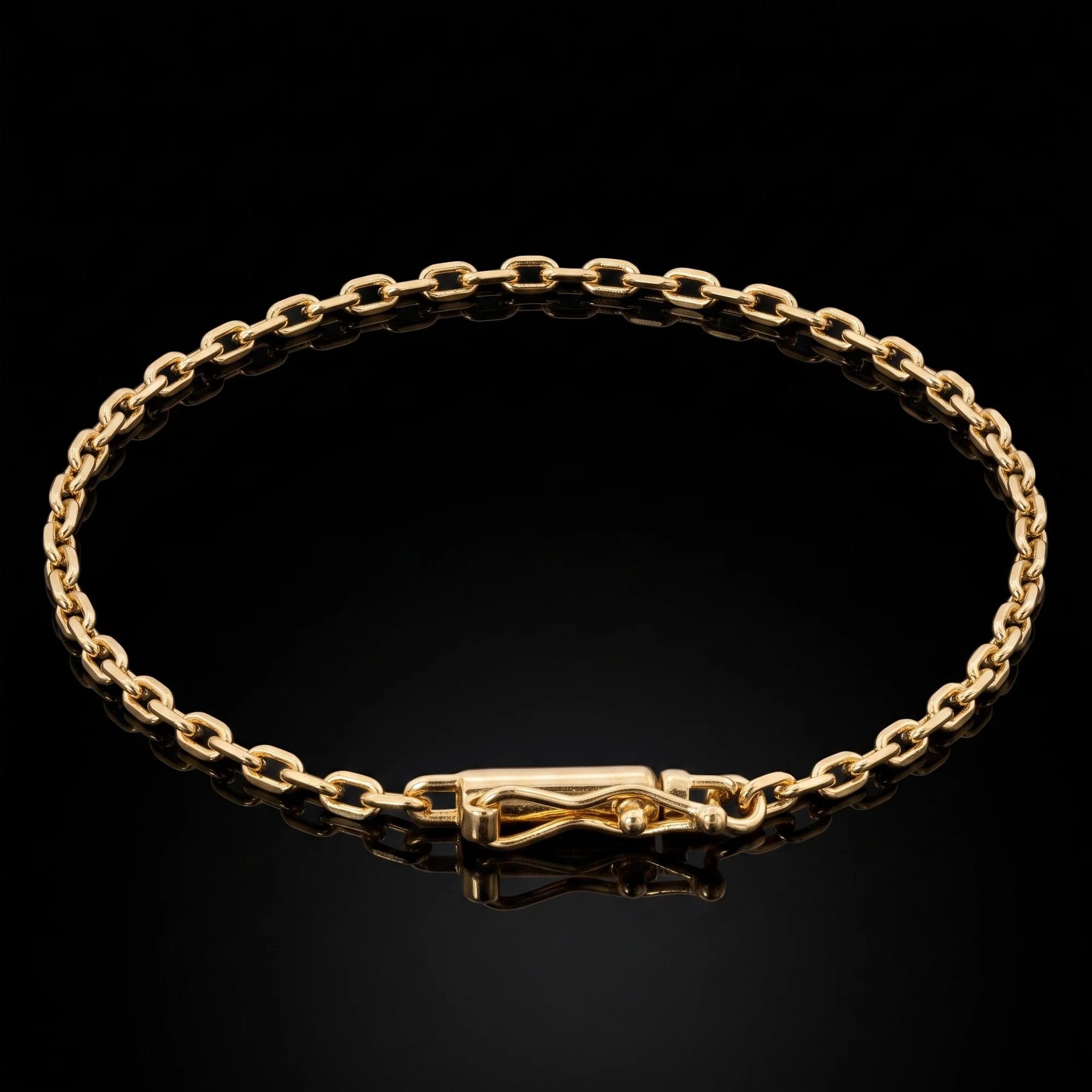 Pulseira Cadeado 2mm