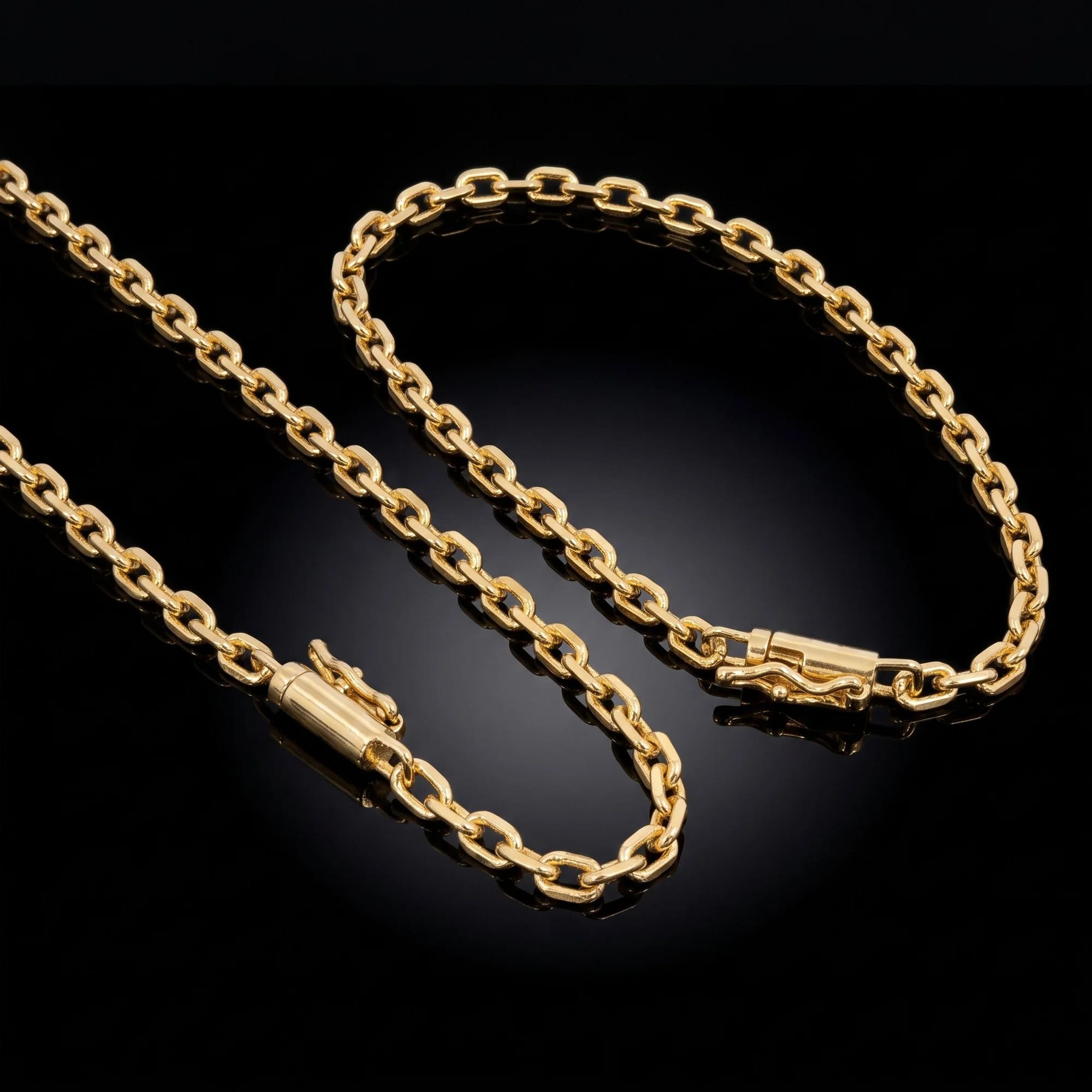 Corrente e Pulseira Cadeado 3,5mm