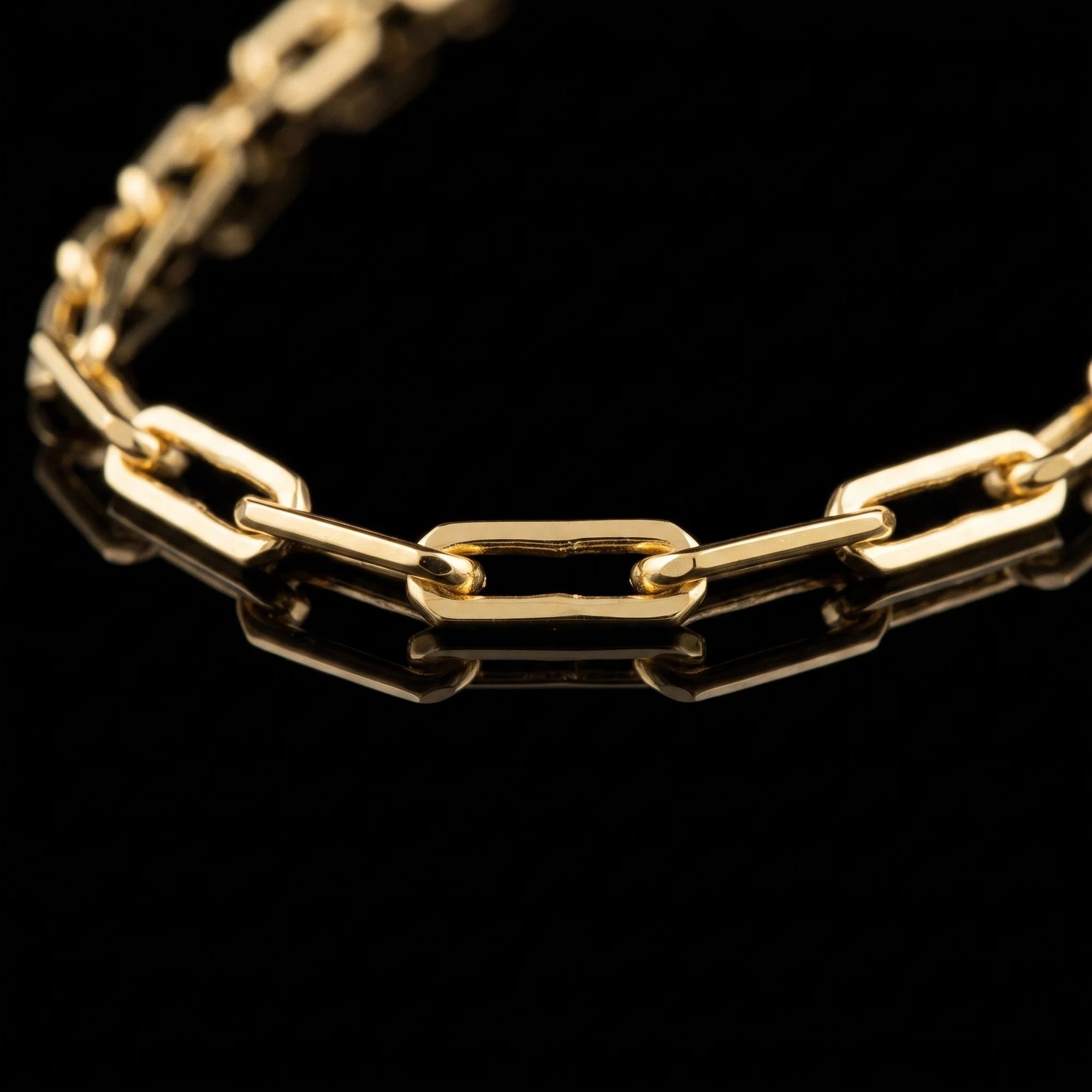 Corrente Cadeado Alongado 3mm