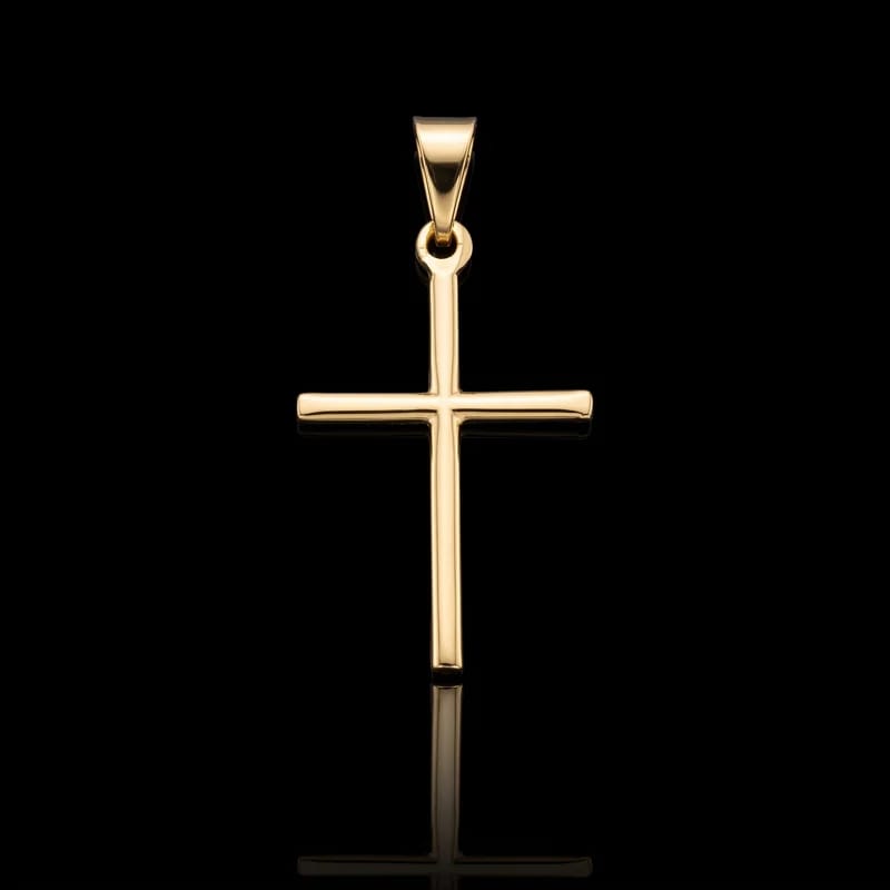 Pingente Crucifixo Palito Liso P